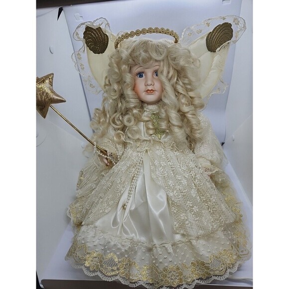 Angel Doll 24"+ Animated Wings & Arms Move Motionette - WORKING Beautiful - Picture 14 of 16